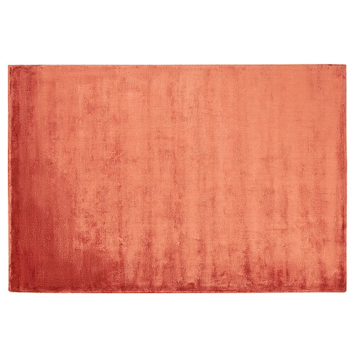 Beliani Tapis en viscose orange 160 x 230 cm GESI II