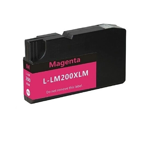 Cartouche d'encre compatible Lexmark N 200 Xl Magenta (14L0199)