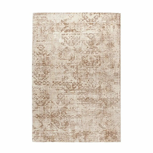 Paris Prix Tapis Tissé à Poils Courts Puerto Beige & Crème 80 x 150 cm