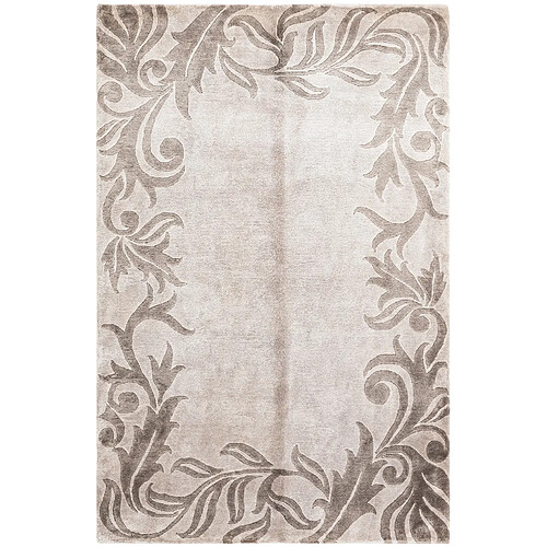 Vidal Tapis de laine 183x122 gris Darya