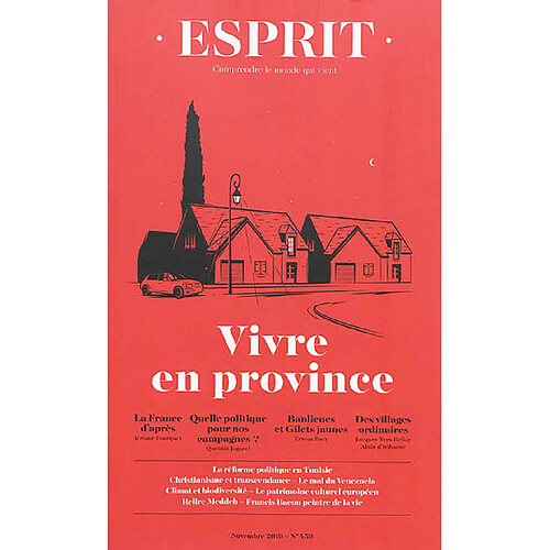 Esprit, n° 459. Vivre en province · Occasion