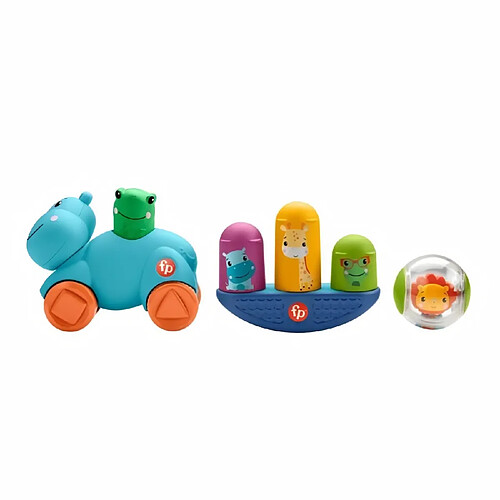 Fisher Price Fisher-Price - Coffret je fais semblant, sélection de jouets d'éveil, spécial motricité globale- Jouet d'éveil Bébé - Des 9 mois