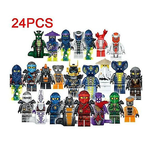 Universal Ninja Mini Numéro Set 24 pièces