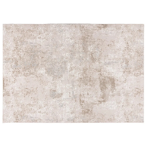 Lisa Design Telio - tapis rectangulaire motif relief - taupe