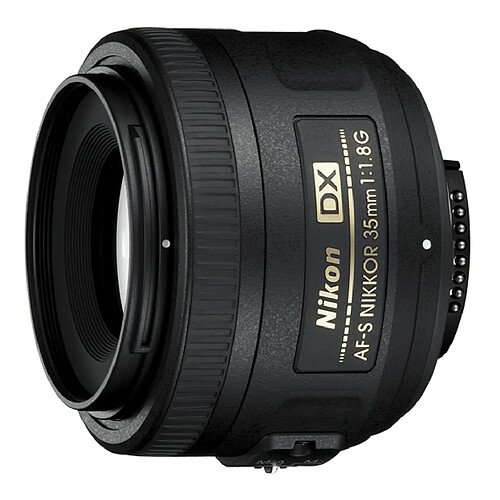 Nikon AF-S DX NIKKOR 35mm f/1.8G SLR Objectif large Noir