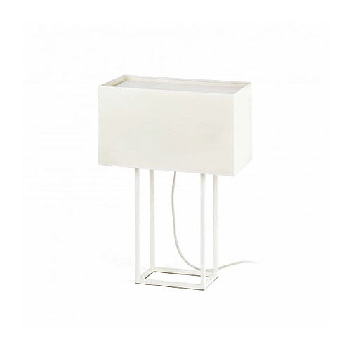 faro Lampe de table blanche Vesper 2 ampoules