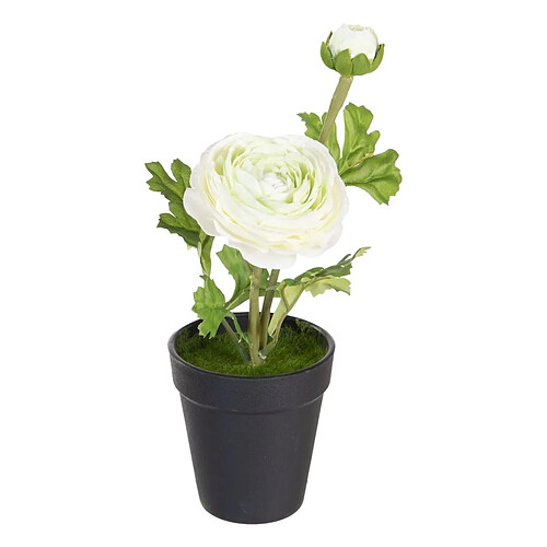 BigBuy Home Plante décorative Polyester Polyéthylène Fer Fleur 9,5 x 9,5 x 29 cm