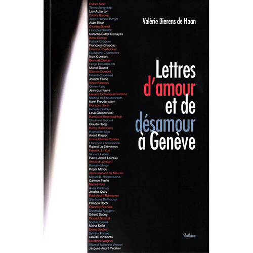 Lettres d'amour et de désamour à Genève · Occasion