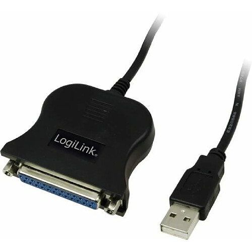 Adaptateur USB vers mâle pour port parallèle D-Sub 25 broches