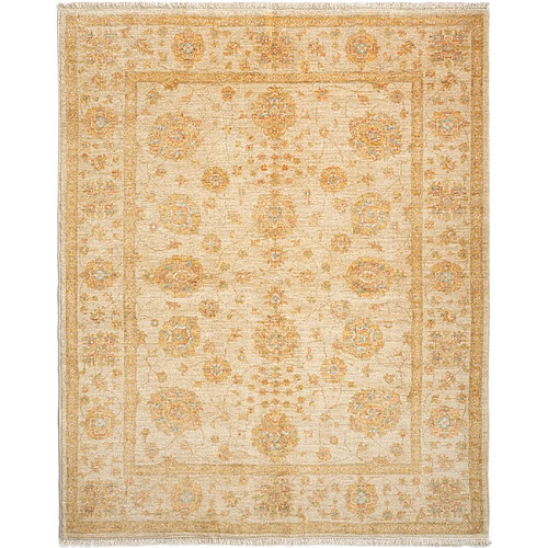 Vidal Tapis de laine 195x158 beige Kaizar