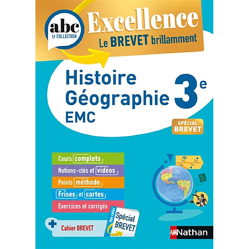 Histoire géographie, EMC 3e : spécial brevet