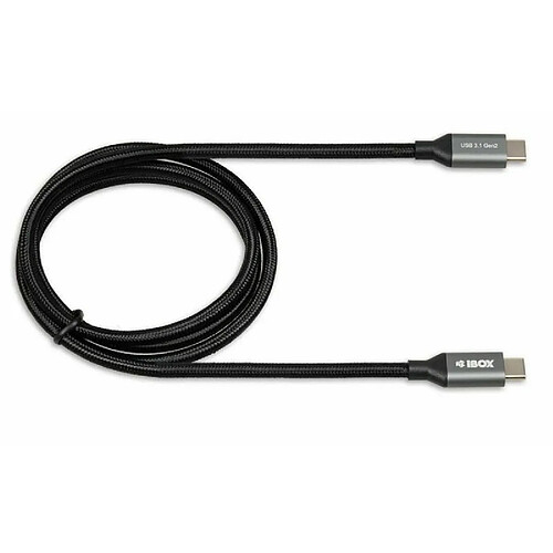 Ibox I-BOX USB C/USB C, 50 cm USB cable 3.2 Gen 2 (3.1 Gen 2) Black