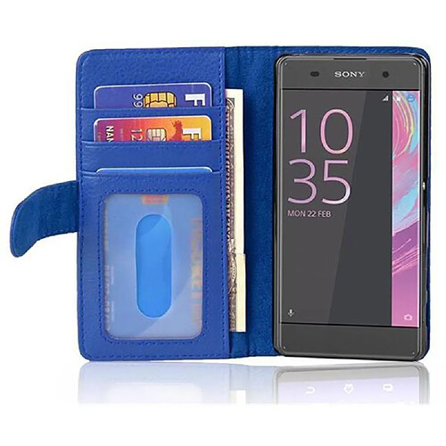 Cadorabo Coque Sony Xperia XA Etui en Bleu