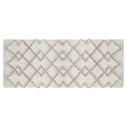 Five Simply Smart Tapis Ethnique pour salle de bain - 50 x 120 cm - Taupe