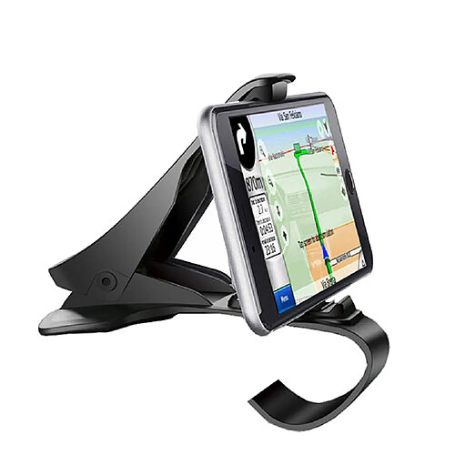 Eko Support Voiture pour Smartphone Universel sur Tableau de Bord Noir