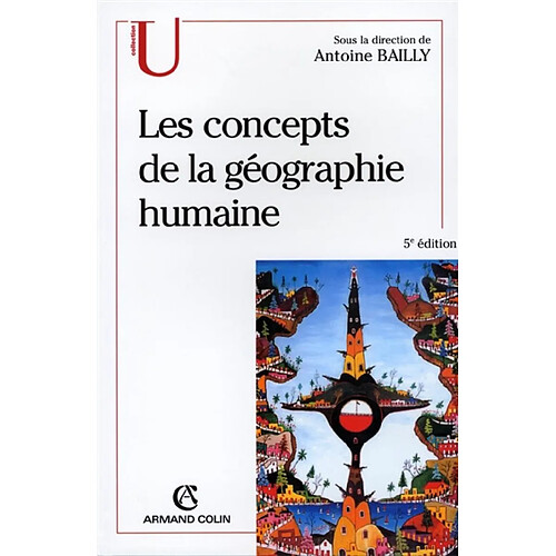 Les concepts de la géographie humaine · Occasion