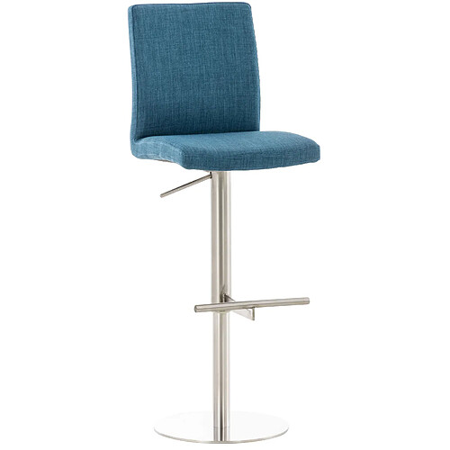 Non Tabouret de bar Cadiz tissu acier inoxydable