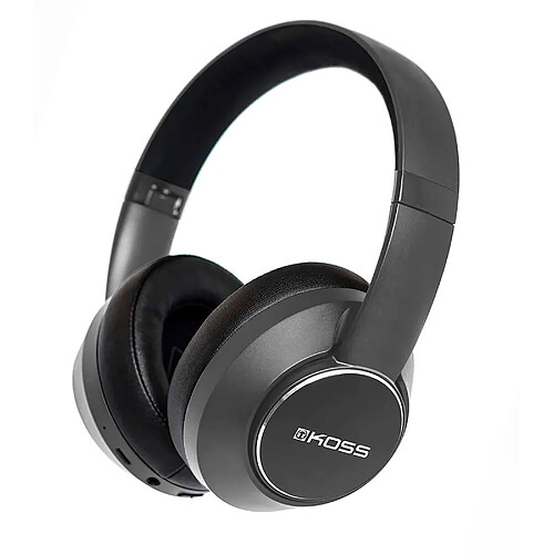 Casque Sans Fil / Filaire, Headphones Bluetooth 5.0, Microphone, Autonomie 34h, , Noir, KOSS, BT740i QZ