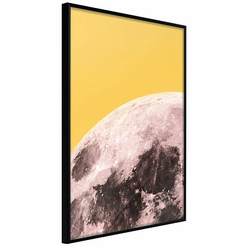 Paris Prix Affiche Murale Encadrée Pink Moon 40 x 60 cm Noir