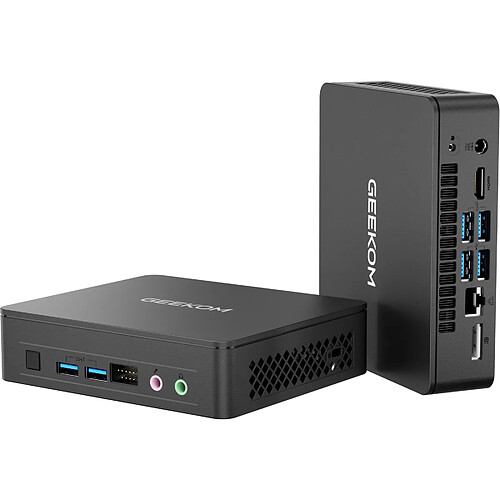 GEEKOM Mini PC Air12 Lite - Intel Alder Lake N100 - Intel UHD - RAM 8Go - SSD 256Go - Windows 11 Pro