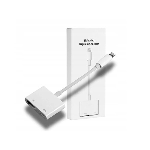 GUPBOO Adaptateur AV HDMI LIGHTNINGiPad iPhone,JL616