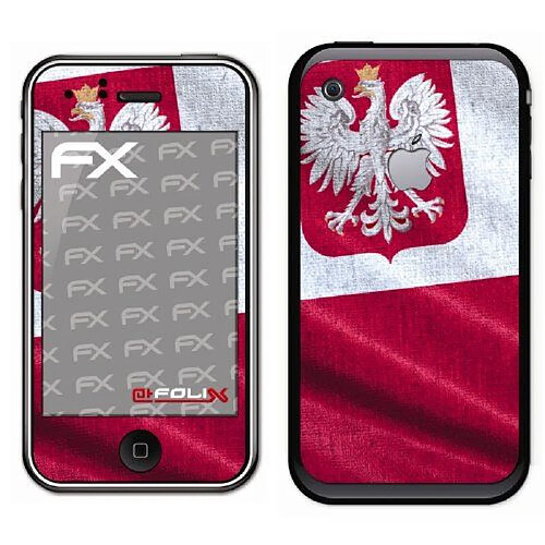 atFoliX Film décoratif ``Pologne`` Pour Apple iPhone 3GS Import Allemagne