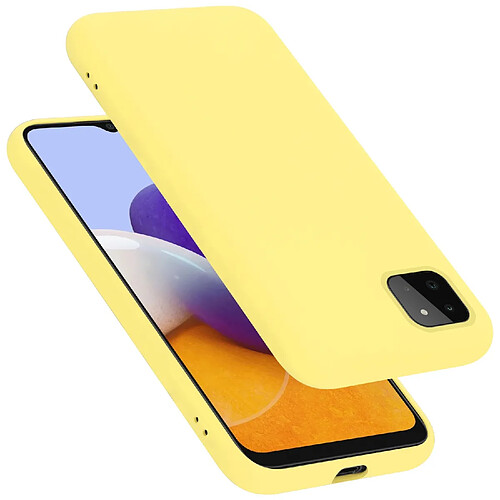 Cadorabo Coque Samsung Galaxy A22 5G Etui en Jaune