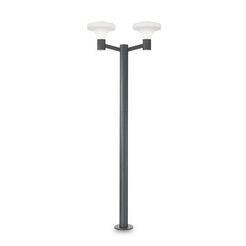 Ideal Lux Lampadaire exterieur SOUND Anthracite 2x60W