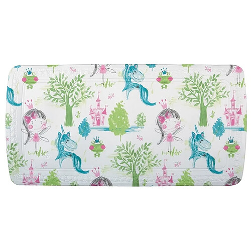 Spirella Tapis Fond de de baignoire PVC FAIRY TALE 91x36cm Multicolor