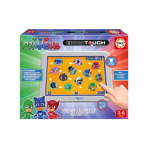 EDUCA BORRAS - PJ Masks - Touch Junior, Jouet éducatif (Educa BorrAs 17430)