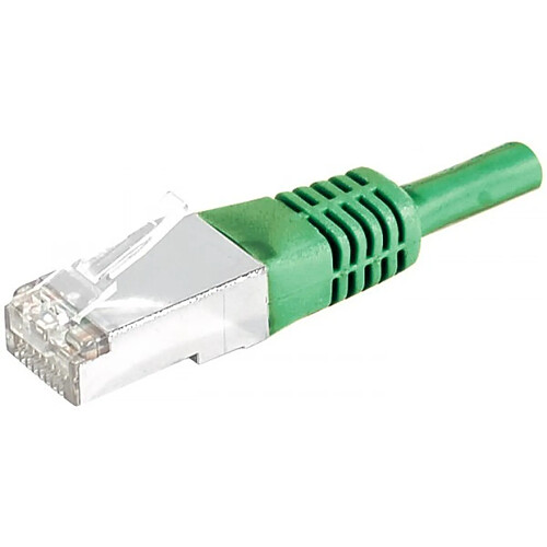 Abi Diffusion Cordon RJ45 catégorie 5e F/UTP vert - 0,3 m