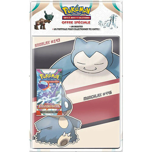 Carte à collectionner Pokémon Pack Portfolio + Booster