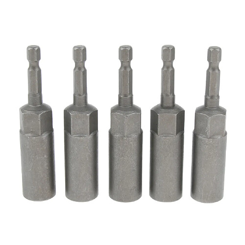 5 pièces foret douille écrou pilote ensemble adaptateur adaptateur tige hexagonale 12mm