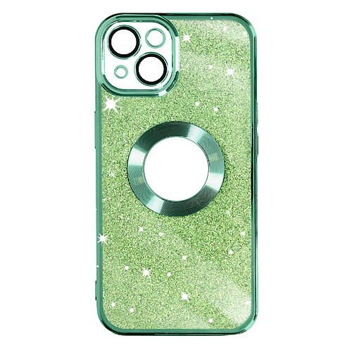 Avizar Coque iPhone 13 Paillette Vert