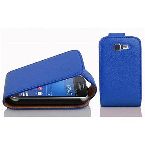 Cadorabo Coque Samsung Galaxy TREND LITE Etui en Bleu