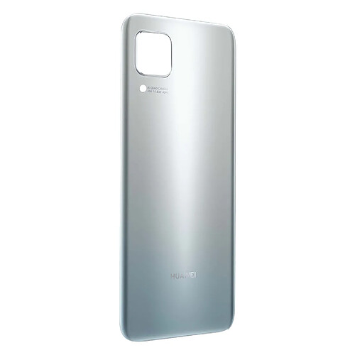 Avizar Cache Batterie Huawei P40 Lite Façade Arrière de Remplacement argent