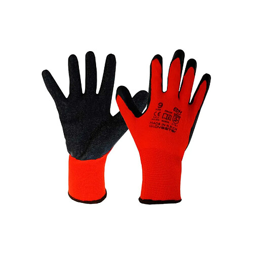 Gants Polyester EDM Taille S Enduit Latex