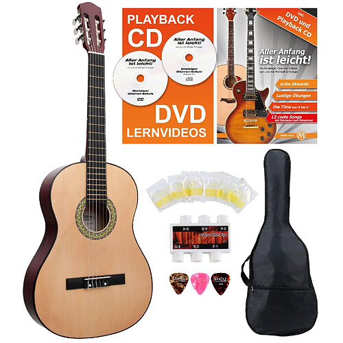 Classic Cantabile Guitare de Concert Acoustic Series AS-851 4/4 Starter Set