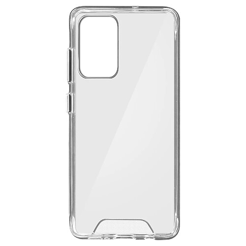 Avizar Coque Samsung Galaxy A72 Coins Bumper Antichoc Collection Cristal Transparent