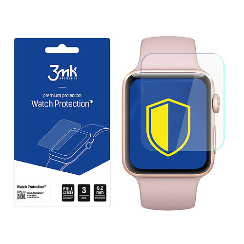 Max Protection Apple Watch 3 38mm - 3mk Watch Protection v. ARC+