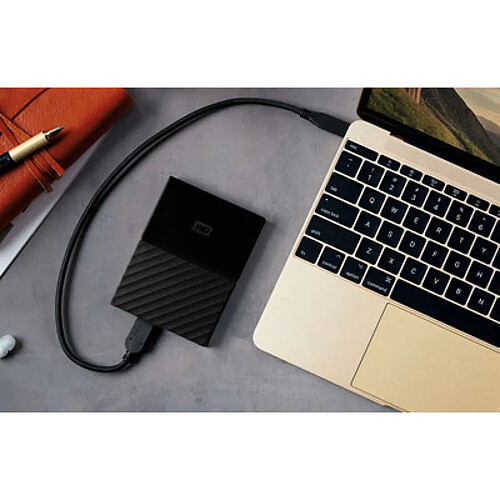 Western Digital WD My Passport for Mac 2 To Noir (USB 3.0 Type C)