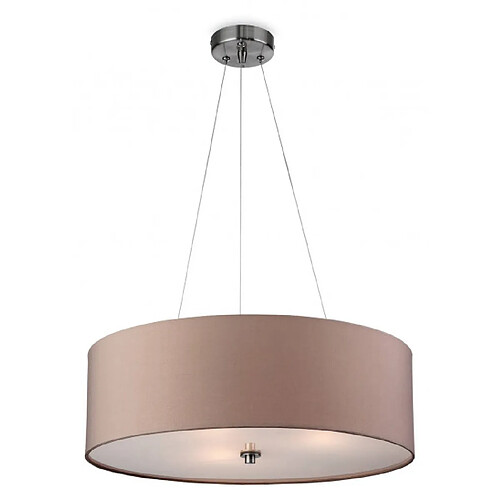 Luminaire Center Suspension Phoenix, taupe