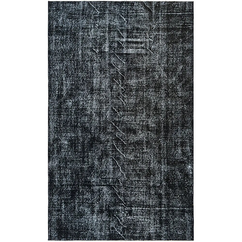 Vidal Tapis de laine 257x157 noir Ultra Vintage