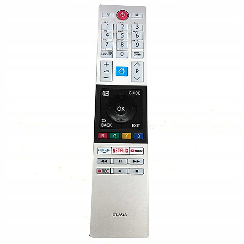 GUPBOO Télécommande Universelle de Rechange Pour téléviseur LCD Toshiba 32W2863DG 32W2863DA 40L2