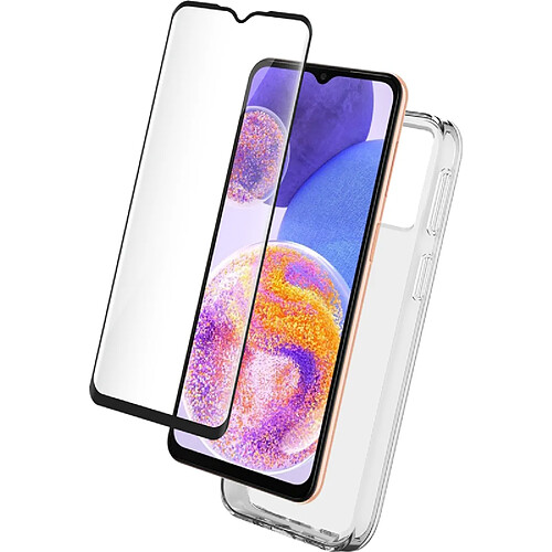 Bigben Pack Samsung Galaxy A23 5G (Coque Transparente + Verre trempé)