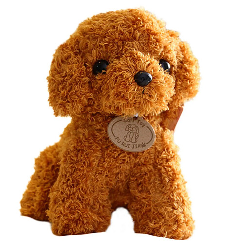 Universal Chiot de poupée en peluche de chien de simulation