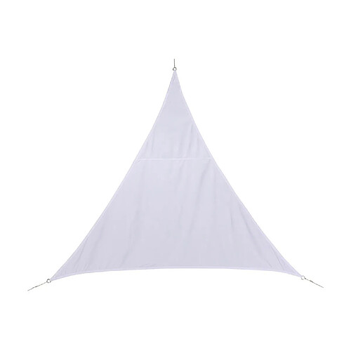 Hesperide Voile d'ombrage triangulaire Curacao - 3 x 3 x 3 m - Blanc