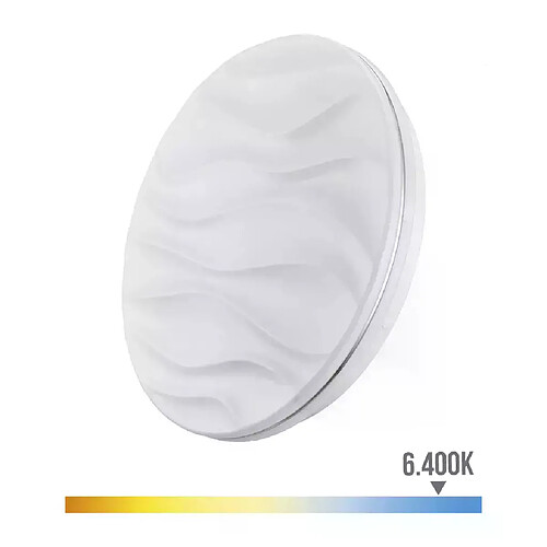 Edm Plafonnier Circulaire Blanc 18W 1820lm (144W) - Blanc du Jour 6500K