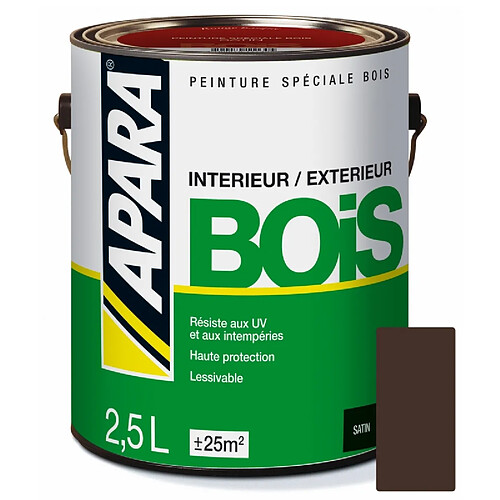 Peinture Bois Satin - APARA-2.5 litres-Bois