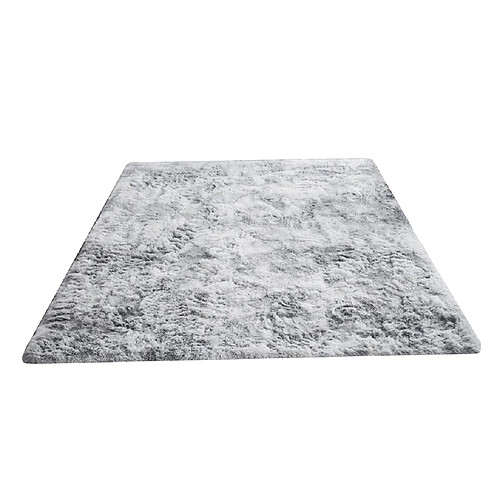 Tapis de plancher de salon en peluche douce chambre à coucher à côté de la carpette légère chameau